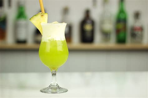 Midori Splice Cocktail Recipe Midori Malibu Pineapple