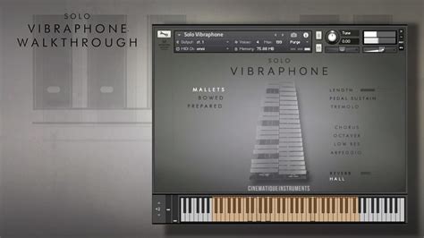 Solo Vibraphone by Cinematique Instruments | ビブラフォン音源が30%OFF - DTM ...