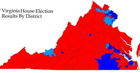 2018 Map of the House of Delegates-updated – The Bull Elephant