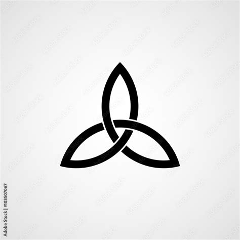 Celtic knot. Trinity. Vector Stock Vector | Adobe Stock