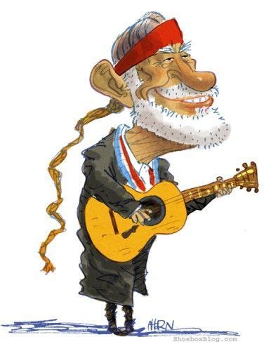 Willie Nelson Caricature Dunway Enterprises Learn To