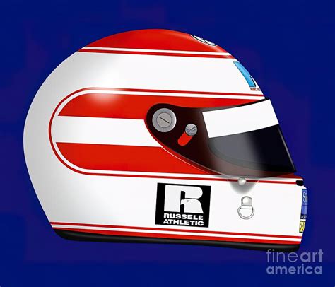 Roland Ratzenberger 1994 Helmet tribute Painting by Hall Nick - Pixels