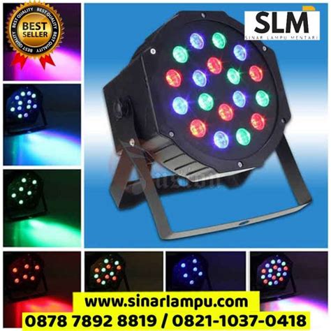 Lampu Sorot Panggung Par Led Mata Rgb Sinar Lampu Mentari