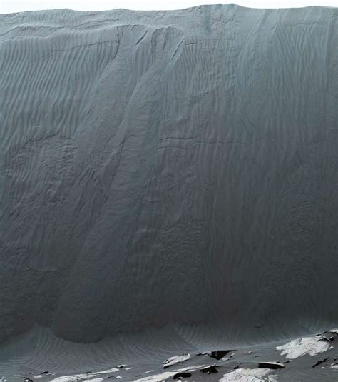 Nasa Releases Breathtaking Mars Panorama Showing Dark Sand Dune