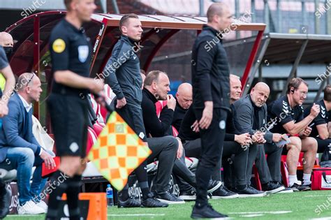 Fc Emmen Coach Dick Lukkien Trainer Editorial Stock Photo Stock Image