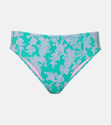 Santa Rosa Paisley Bikini Bottoms In Multicoloured Heidi Klein