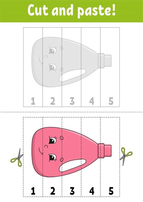 Getallen Leren Knippen En Plakken Premium Vector Learning Numbers