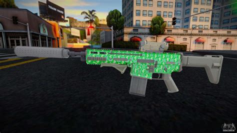 Heavy Rifle M4 From GTA V V15 Para GTA San Andreas