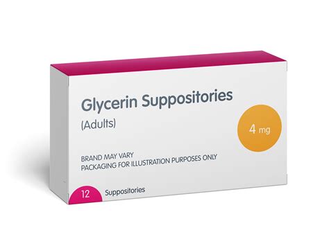 Glycerin Suppositories Adults 4g Pillsorted