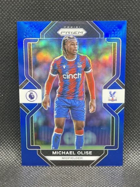 2022 23 PANINI PREMIER League EPL Prizm Bleu 7 175 Michael Olise