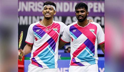 Badminton Satwik Chirag Regains Career Best World No 5 Ranking