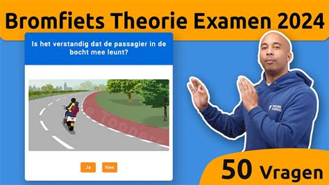 Bromfiets Theorie Examen 2024 YouTube