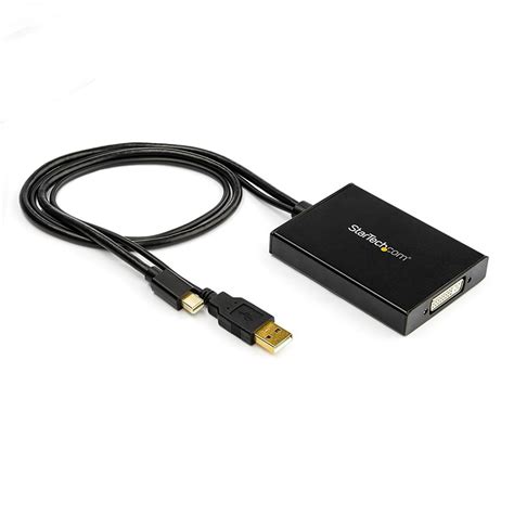 StarTech Mini DisplayPort To Dual Link DVI Active Adapter USB Powered