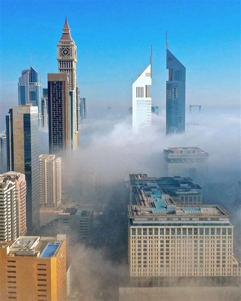 Amazing Photos Of Dubai Covered In Fog Dubai Ofw