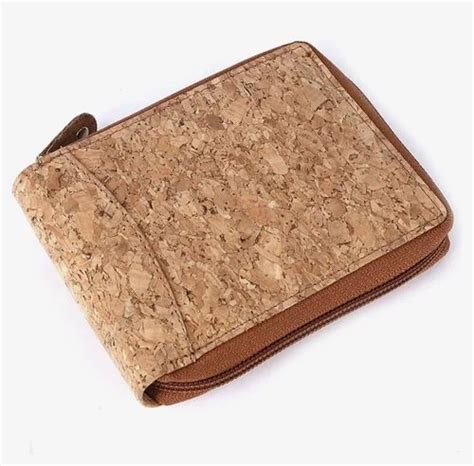 Happy Grumpy Brown Cork Zipper Wallet At Rs In Delhi Id