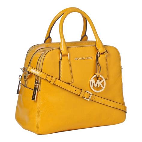 Michael Kors Mustard Handbags Literacy Basics