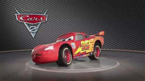 Cars 2 Turntable Lightning Mcqueen