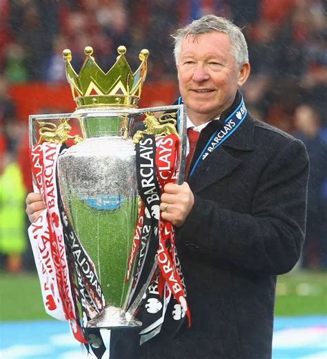 Legend Of The Game Sir Alex Ferguson Pictured Through Glittering Career