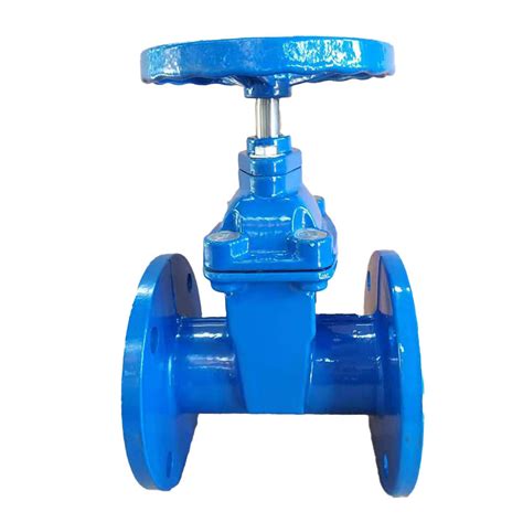 Din 3202 F4f5 Dn150 Pn16 Resilient Soft Seated Ductile Iron Gate Valve China F4 Gate Valve