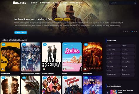 Exploring Repelis Platform For Streaming Movies And Series