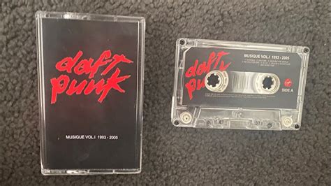 Daft Punk Musique Vol Cassette Tape Youtube