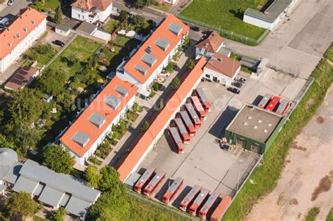 Luftaufnahme Landau In Der Pfalz Nahverkehrs Und Bus Depot Der