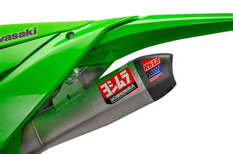 Yoshimura Rs 12 Full Exhaust System S Steel Alu Carbon Cap Kawasaki Kx450f 24 Race Fx