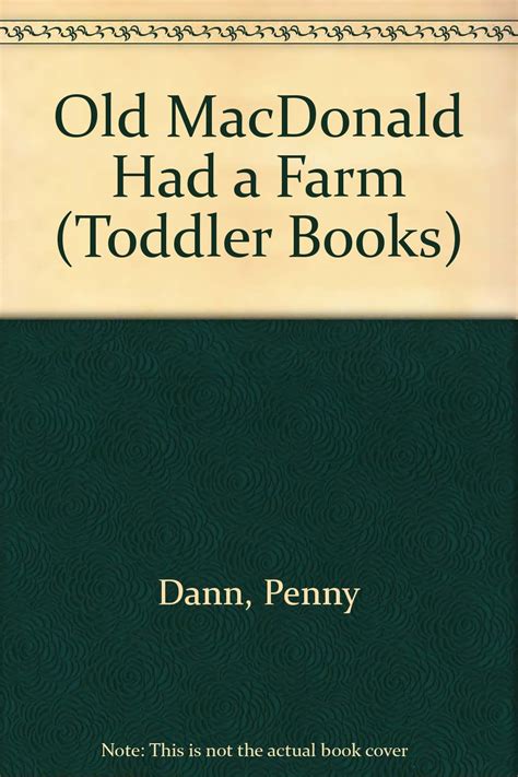 Amazon.com: Old MacDonald Had a Farm (Toddler Books): 9781860397165: Books