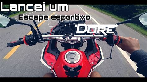 Xre Dore Troquei O Escapamento Da Minha Xre Rally Youtube