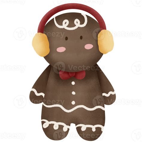 Cute Christmas Gingerbread 34609001 Png