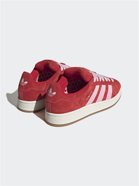 Adidas Campus 00s Sneakers Better Scarlet Clear Pink Cloud White