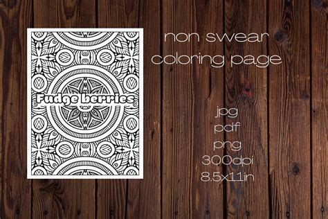 Fudge Berries Coloring Page Graphic By Elegant Creations · Creative Fabrica