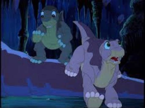 Tlbt Littlefoot And Ali Running Away By Threehorngotham2004 On Deviantart