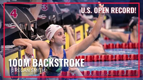 Regan Smith Takes Down U S Open Record In 100M Backstroke 2024 TYR