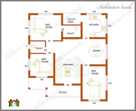 Kerala House Plans With Photos And Estimates | Modern Design