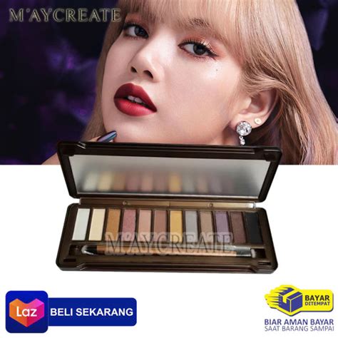 Eyeshadow Naked 5 Lengkap 1 Set Higliter Eye Shadow 12 Colors Bronzer