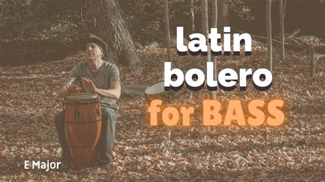 Latin Bolero Backing Track Jam In E Major 90 BPM NO BASS YouTube