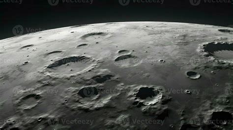 moon lunar crater landscape ai generated 29141118 Stock Photo at Vecteezy