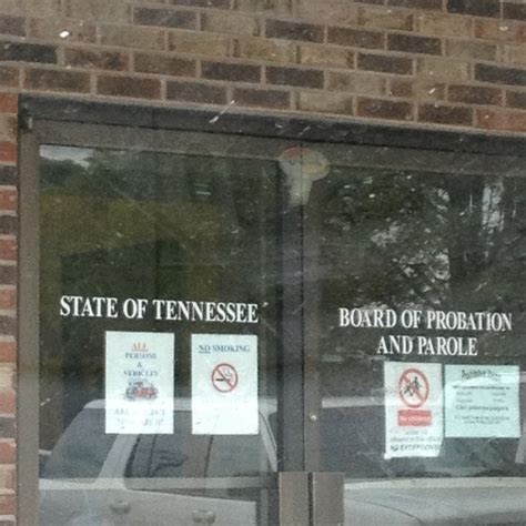 State Of Tennessee Board Of Probation And Parole Tullahoma Tn