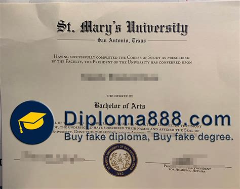 Purchase a fake St. Mary’s University degree for a job.