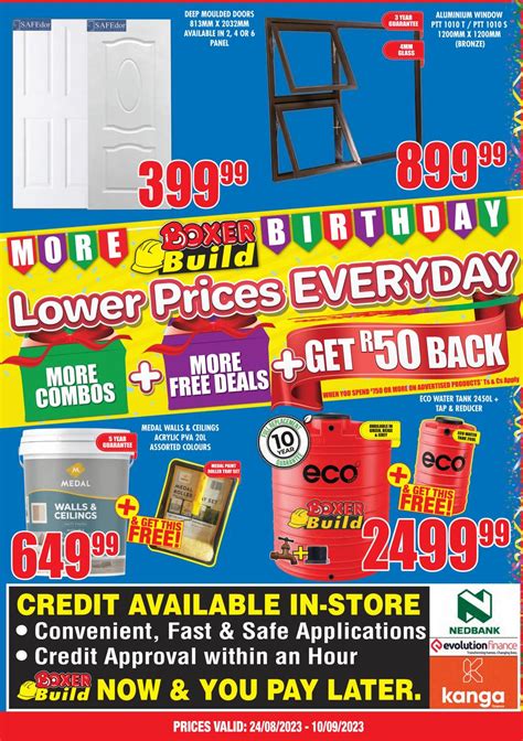 Boxer Build Eastern Cape Lower Prices Everyday August