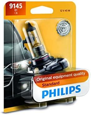 Amazon Philips 9145 H10 Standard Halogen Fog Bulb Pack Of 1