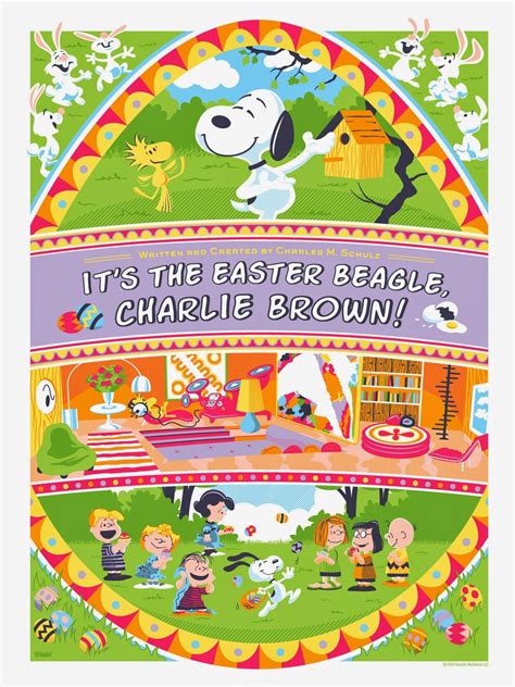 It S The Easter Beagle Charlie Brown Poster By Jayson Weidel Mejores