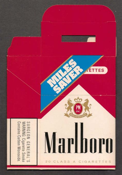 Marlboro Gear Mile Savers Box Collectors Weekly