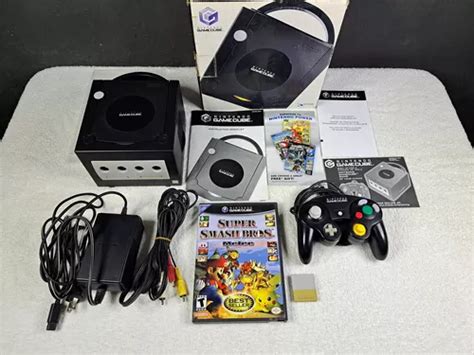 Console Nintendo Gamecube Preto Americano Completo Funcionando Faço