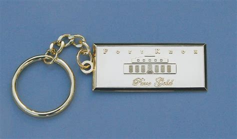 Fort Knox Gold Vault Replica Gold Bar Key Chain | Red Hill Cutlery