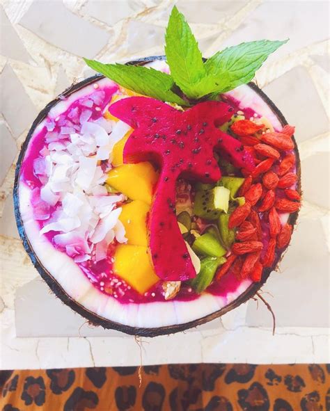 🍓🥭🍌color Inspiration🥝🥥🍇 We Love A Good Smoothie Bowl And It’s Color Palette☀️🌈🌴 Nightdiveswim