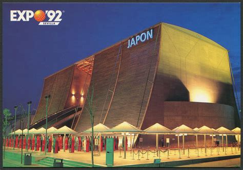 Pavilion Of Japan At The Universal Exposition Of Seville Expo