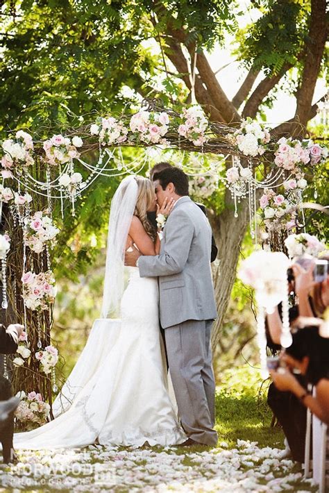 Outdoor Wedding Ceremony Romantic Arbor