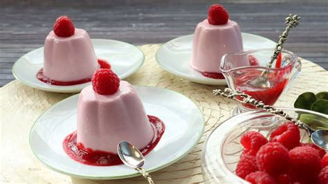 Receta De Panna Cotta De Frambuesa Sudigastro